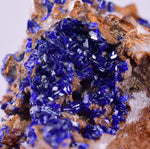 3.8cms GEM AZURITE CRYSTALS MEXICO ROYAL BLUE COLOR SHINY UB270