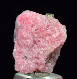 1.9ms RHODOCHROSITE FLUORITE PYRITE CHINA CRYSTAL RHOMBOHEDRAL MINIATURE RB409