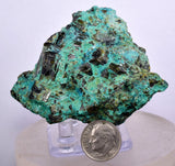 7cms EPIDOTE CHRYSOCOLLA CRYSTALS PERU COLLECTOR GREEN COLOR MINERAL CB161