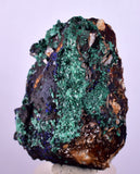 4.9cms AZURITE MALACHITE CRYSTALS MINERAL SPECIMEN AHOULI MINES MOROCCO UB221