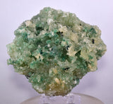 8.4cms ATACAMITE CALCITE DRUZY CHRYSOCOLLA MALACHITE LILY MINE PERU DB72