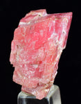 2.7cms RHODOCHROSITE CUBIC CRYSTAL PERU PINK MINERAL SPECIMEN RB586