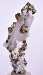 7cms CALCITE QUARTZ PYRITE DICKITE SCHEELITE ? PERU HUANZALA AB122