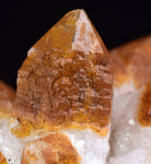 11cms STALACTITE QUARTZ HEMATOID GOETHITE LIMONITE PERU MINERAL SPECIMEN QB83