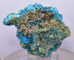 6.5cms CHALCANTHITE MELANTERITE ROMERITE ALUNOGEN PERU NATURAL  CRYSTALS FB68