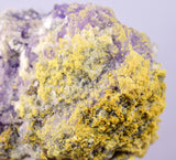 5.2cms COQUIMBITE ALUNOGEN CRYSTAL ROMERITE COPIATITE MINERAL SPECIMEN UB235