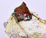 3.7cms NATIVE COPPER ON MATRIX PERU CRYSTAL NEW FIND SOME MINERAL SPECIMEN IB65