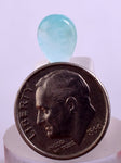 1ct GEM BLUE OPAL SCENIC CABOCHON PERU SEASCAPE PENDANT JEWELRY BB351