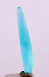 4ct GEM BLUE OPAL SCENIC CABOCHON PERU SEASCAPE PENDANT JEWELRY BB288