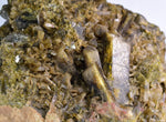 16cms CLINOZOISITE EPIDOTE CRYSTALS PERU MINERAL SPECIMEN COLLECTOR  KB38