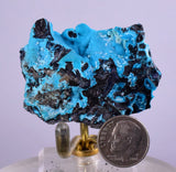4.8cms CHRYSOCOLLA BOTRYOIDAL CRYSTALS PERU SPHERES GRAPE TURQUOISE COLOR CB72