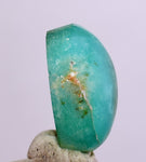 3ct GEM BLUE OPAL SCENIC CABOCHON PERU SEASCAPE PENDANT JEWELRY BB364
