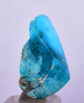 7cts GEM SILICA CHRYSOCOLLA CHALCEDONY POLISHED PERU NEW FIND BB337