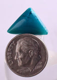 4.5arats GEM SILICA CHRYSOCOLLA CABOCHON CHALCEDONY LILY MINE PERU SCENIC BB138