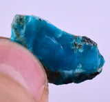 7carats GEM SILICA CHRYSOCOLLA CHALCEDONY PERU HIGH YIELD NEW FIND ROUGH SB112