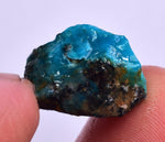 13carats GEM SILICA CHRYSOCOLLA CHALCEDONY PERU HIGH YIELD NEW FIND ROUGH SB168