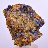 4.7cms GEM RARE WULFENITE FLUORITE MIMETITE MINI CRYSTALS ALAMO ARIZONA USA YB33