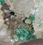 9cms GEM ATACAMITE CRYSTAL QUARTZ LILY MINE 2000 DISCOVERY PERU TB77