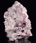 10cms RHODOCHROSITE ROSETTE QUARTZ PERU PINK CRYSTALS NEEDLES MINERAL RBZ418