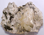 18 cms CALCITE EPIDOTE QUARTZ CRYSTALS INCLUTIONS PERU MINERAL SPECIMEN GB36