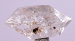 2cms HERKIMER DIAMOND ANTHRAXOLITE CRYSTALS MINERAL SPECIMEN PERU QB21
