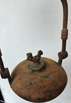 42cms LENTICULAR MINERS LAMP TUNNEL RARE LANTERN IRON CAST NB08