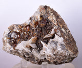9.4cms SPHALERITE BARITE PYRITE QUARTZ CRYSTALS MINERAL SPECIMEN PERU MB59