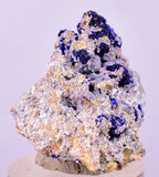 3.8cms GEM AZURITE CRYSTALS MEXICO ROYAL BLUE COLOR SHINY UB271