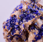 3.8cms GEM AZURITE CRYSTALS MEXICO ROYAL BLUE COLOR SHINY UB270