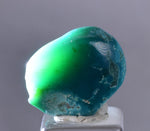 9.5carats GEM SILICA CHRYSOCOLLA CHALCEDONY LILY MINE PERU SCENIC TUMBLED BB73
