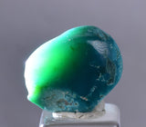 9.5carats GEM SILICA CHRYSOCOLLA CHALCEDONY LILY MINE PERU SCENIC TUMBLED BB73