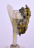 5.1cms PREMIUM EPIDOTE QUARTZ AXINITE CRYSTALS PERU AESTHETIC COLLECTOR CB135