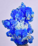 5.3cms NEW BLUE CHALCANTHITE NATURAL BOTRYOIDAL CRYSTALS PERU TRANSLUCENT FB40