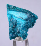 9.7grs BLUE MALACHITE CHRYSOCOLLA SCULPTURE SCENIC PERU ROUGH DECORATION UB08