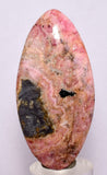 6.2cms RHODOCHROSITE INCA ROSE CABOCHON PERU GEMSTONE MINERAL SPECIMEN BB312