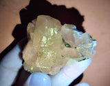 5cms CALCITE QUARTZ PYRITE DICKITE SCHEELITE ? PERU HUANZALA AB124