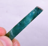 5.5 grams GEM BLUE OPAL PERU SLAB SCENIC SEASCAPE MINERAL SPECIMEN OB57