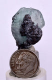 2.7cms GEOCRONITE GREEN FLUORITE CRYSTAL PERU MILPO ATACOCHA PERU SHINY KB36