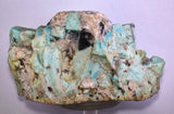 18cms AMAZONITE MICROCLINE QUARTZ CRYSTALS DENDRITES MICA MUSCOVITE PERU EB66
