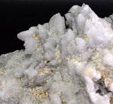 29cms NATURAL QUARTZ CALCITE PYRITE CRYSTALS MINERAL SPECIMEN QB90
