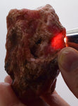 165Grams INKA ROSE RHODOCHROSITE ROUGH PERU GEMSTONES MINERAL SPECIMEN RB378