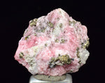 2.1ms RHODOCHROSITE FLUORITE PYRITE CHINA CRYSTAL RHOMBOHEDRAL MINIATURE RB411