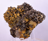 9.7cms LIMONITE MARCASITE QUARTZ HEMATOID CRYSTALS PERU MINERAL SPECIMEN QB107