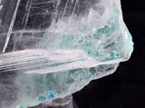 7.7cms GEM ATACAMITE INSIDE SELENITE CRYSTAL LILY MINE 2000 DISCOVERY PERU AB117