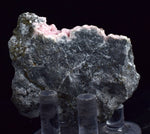 4.9cms RHODOCHROSITE ROSETTE PYRITE CRYSTALS PERU MINERAL SPECIMEN RB576