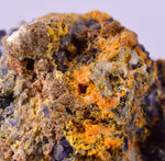 3.4cms GEM RARE WULFENITE FLUORITE MINI CRYSTALS ALAMO ARIZONA USA YB52