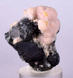 5cms RHODOCHROSITE ROSETTE PYRITE GALENA QUARTZ PERU BOTRYOIDAL CRYSTAL RB122