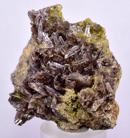 5.3cms PREMIUM AXINITE  QUARTZ CRYSTALS PERU AESTHETIC COLLECTOR AB197