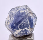 21cts SAPPHIRE CRYSTAL NATURAL ROUGH BLUE TANZANIA MINERAL SPECIMEN TB113