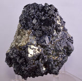 10cms PYRITE CUBIC GALENA BOURNONITE PERU CRYSTALS MINERAL SPECIMEN MB135